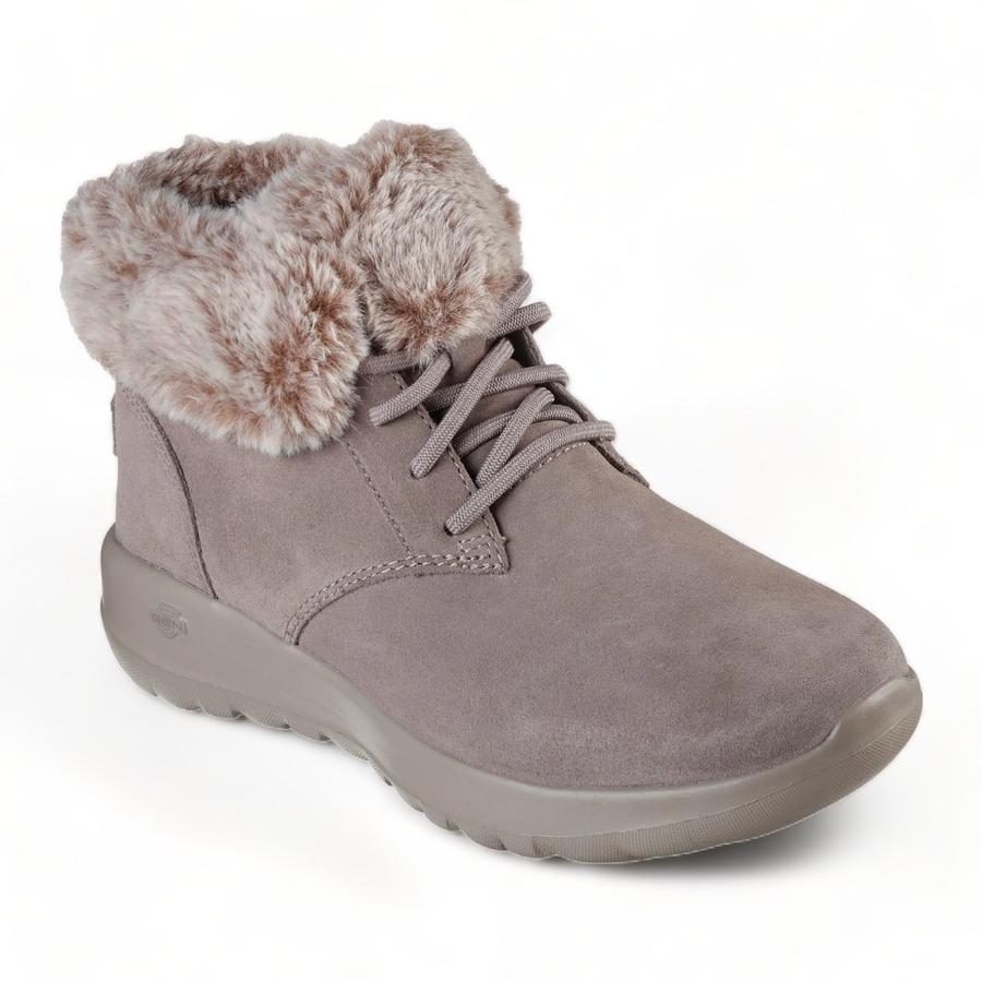 Botines Mujer Skechers On The Go Joy Taupe