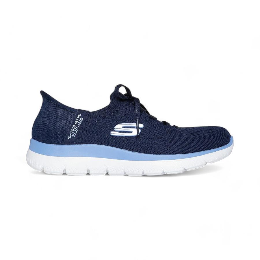 Zapatillas Mujer Skechers Summits New Daily Azul