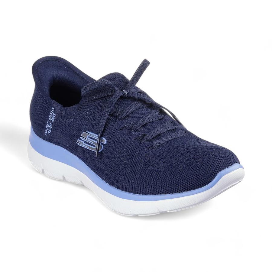 Zapatillas Mujer Skechers Summits New Daily Azul