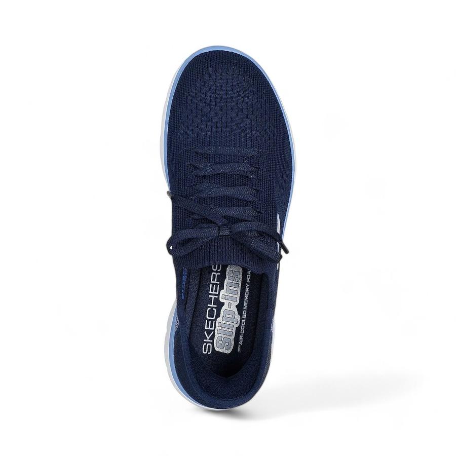 New skechers mujer azul 2025