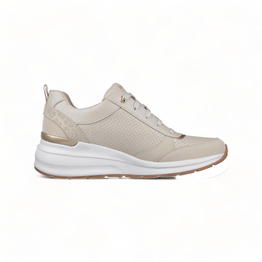 Zapatillas Mujer Skechers Billion Beige