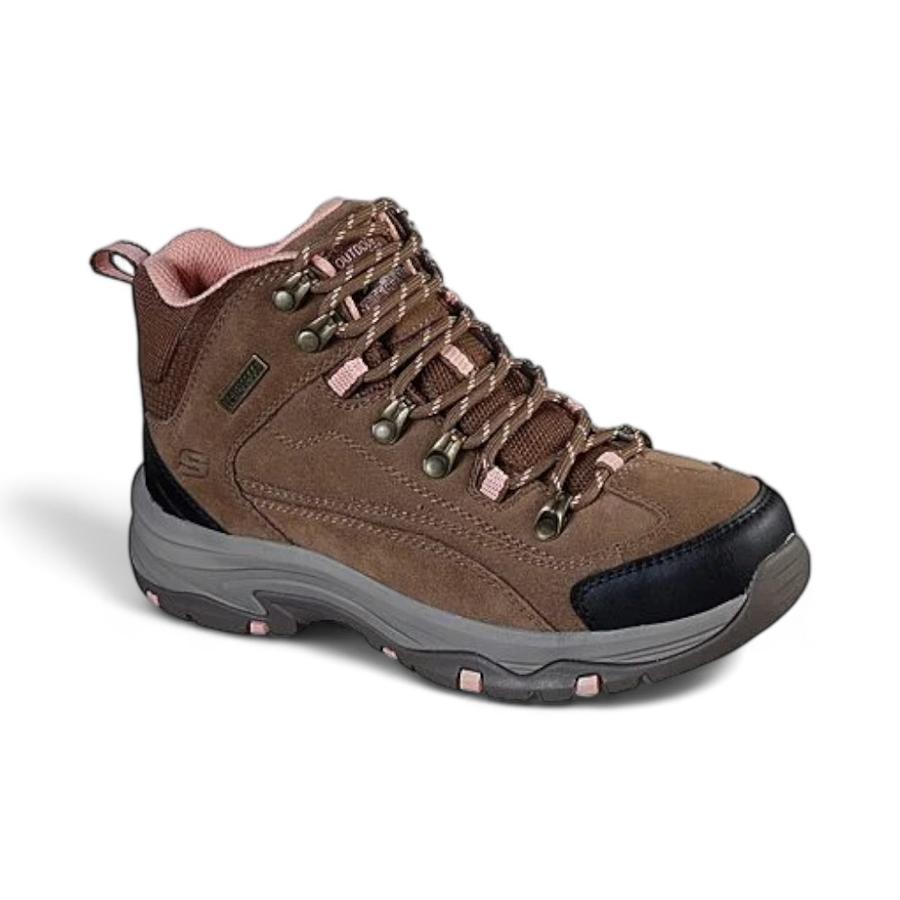Botines Outdoor Mujer Skechers Trego Alpine Trail Café