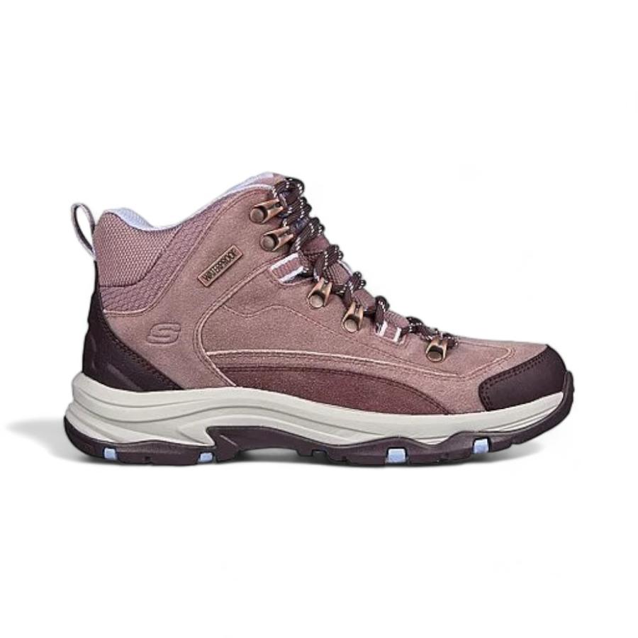 Botines Outdoor Mujer Skechers Trego Alpine Trail Morado