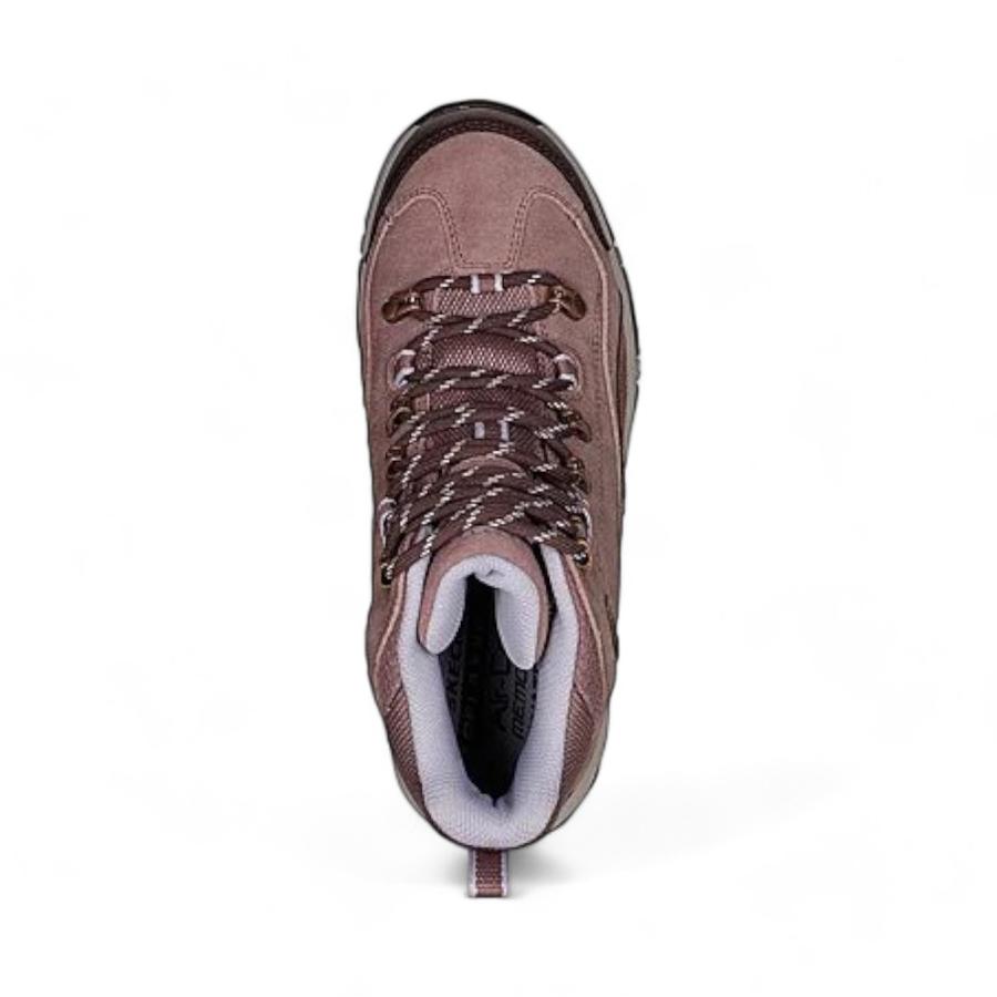 Botines Outdoor Mujer Skechers Trego Alpine Trail Morado