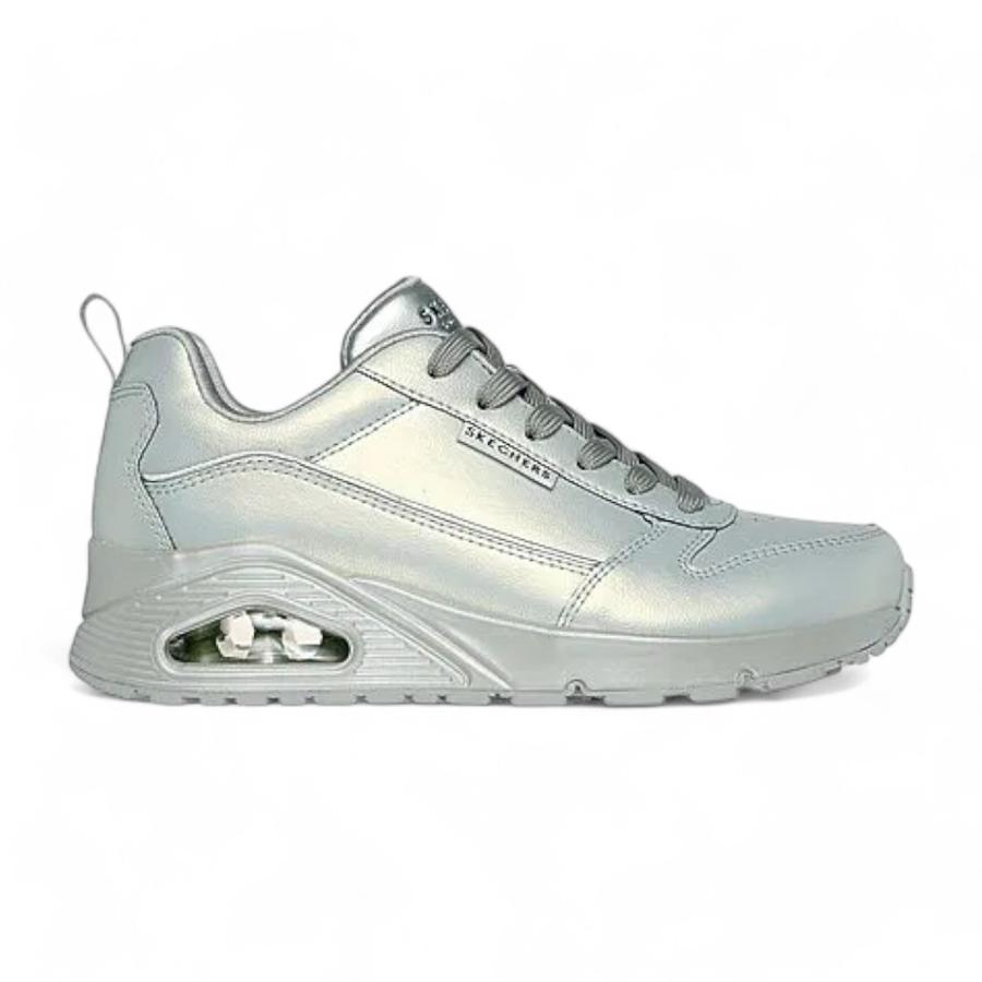 Zapatillas Mujer Skechers Uno Galactic Plateado