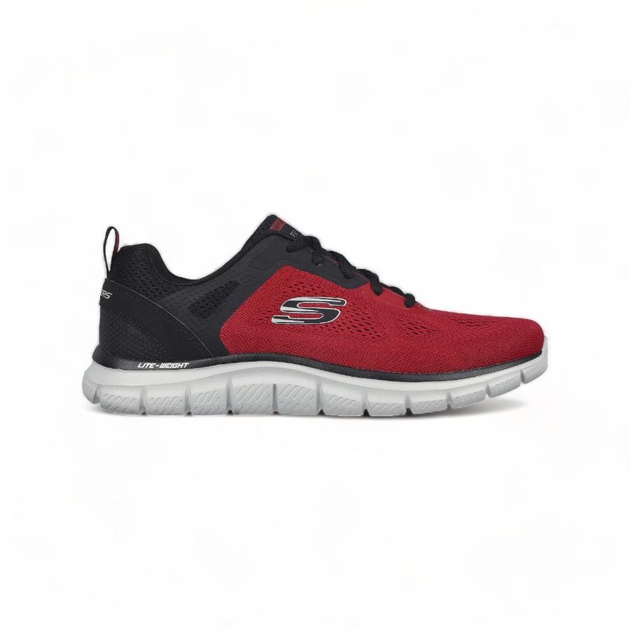 Zapatos de hombre outlet marca skechers rojas