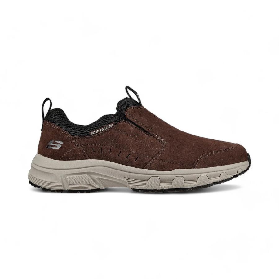 Zapatillas Slip in Hombre Skechers Oak Canyon Cafe Chocolate