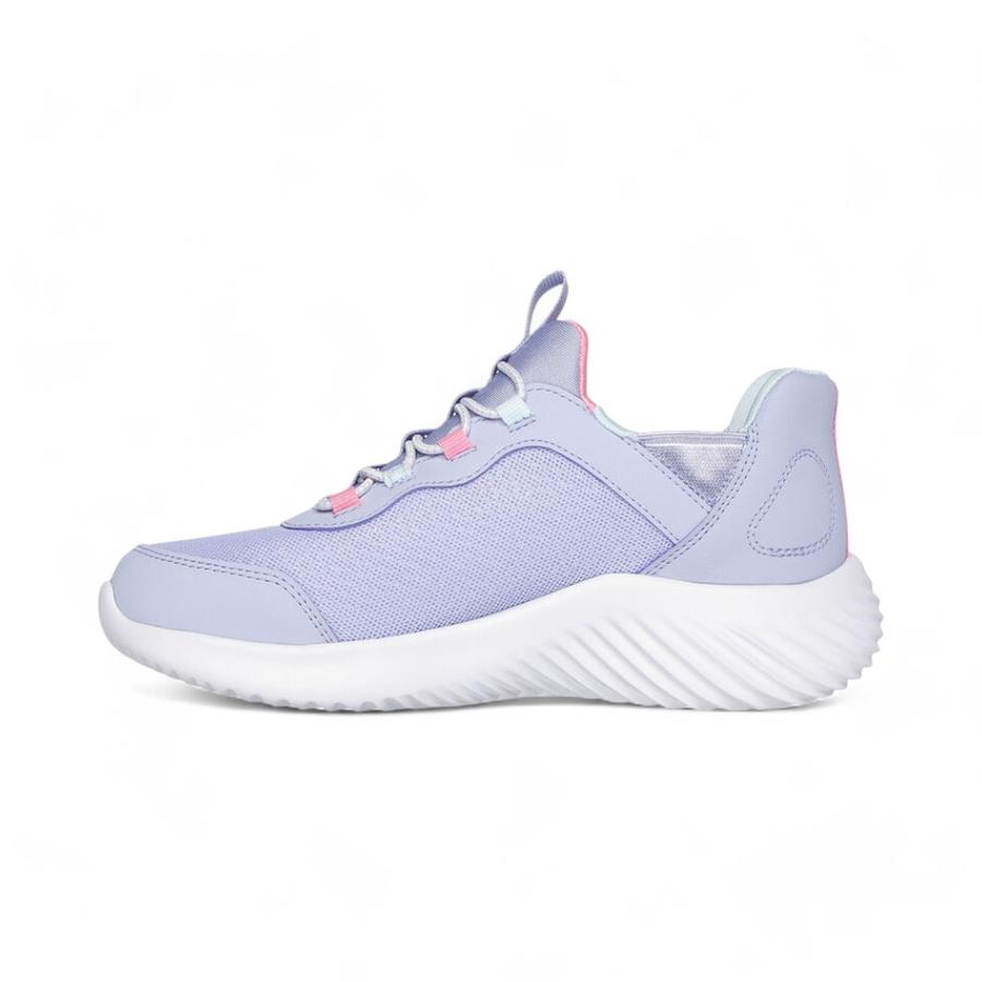Zapatillas Niñas Skechers Slips in Bounder Lavanda