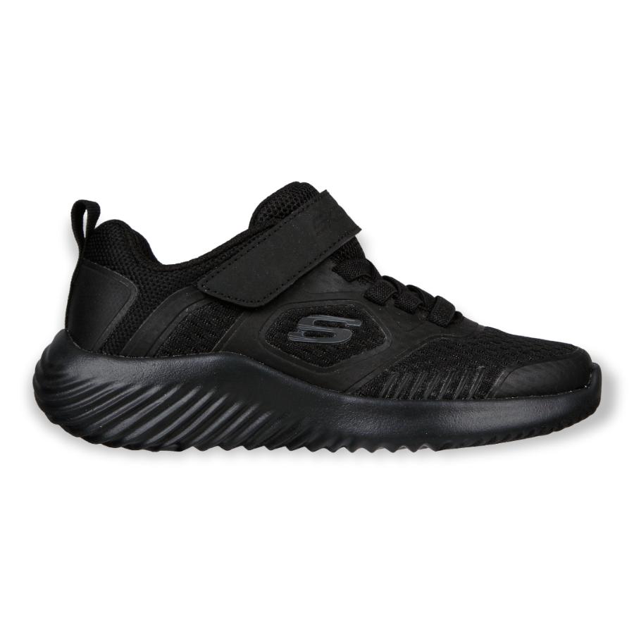 Zapatilla Escolar Niño Skechers Bounder Negro