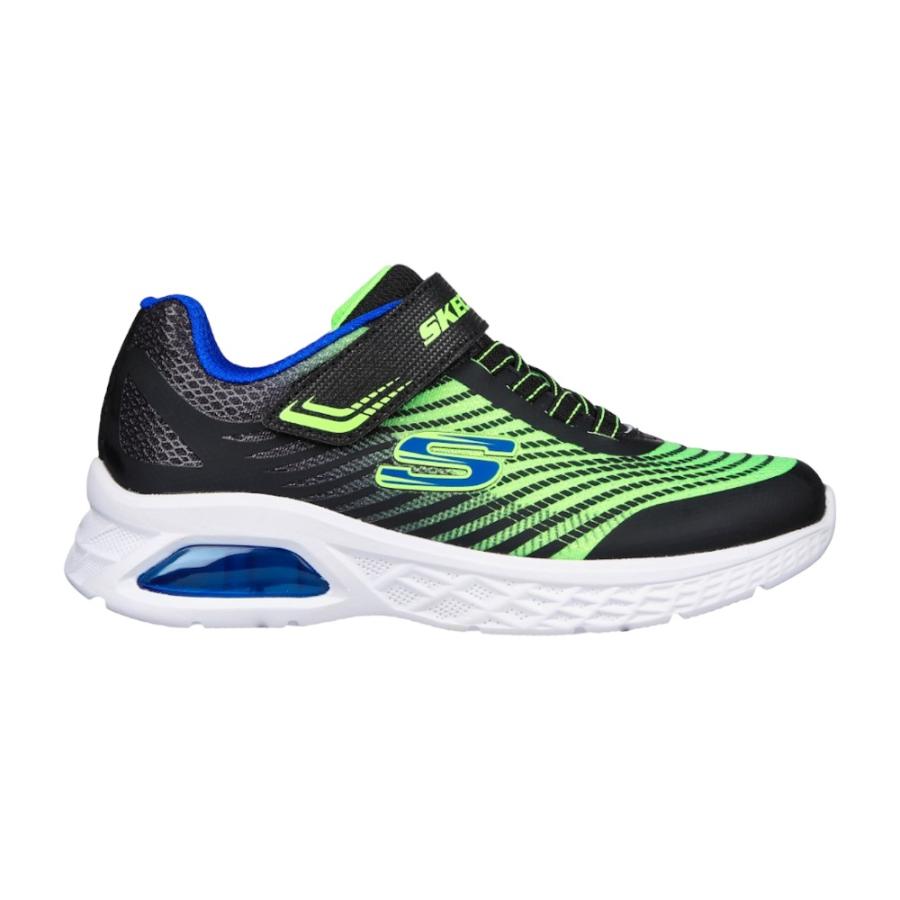 Zapatilla Niño Skechers Microspec Max Negro
