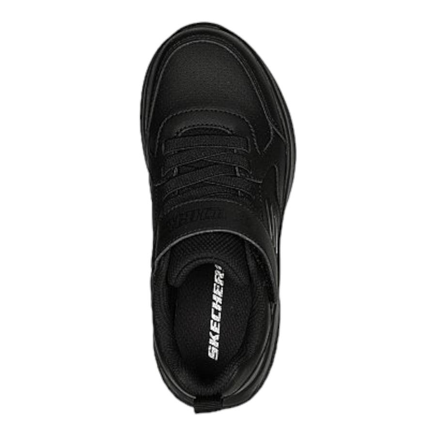 Zapatillas Colegio Ninos Skechers Power Study Negro
