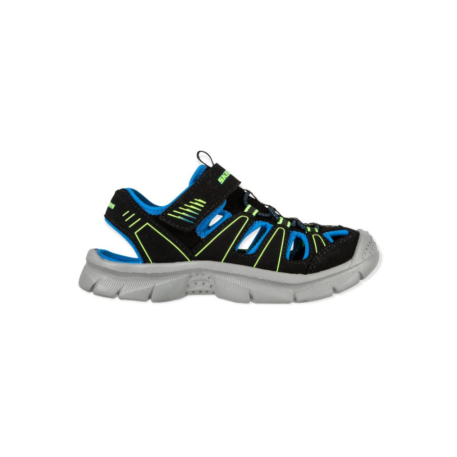 Sandalias Niño Skechers Relix Negro