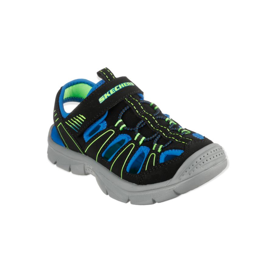 Sandalias Niño Skechers Relix Negro