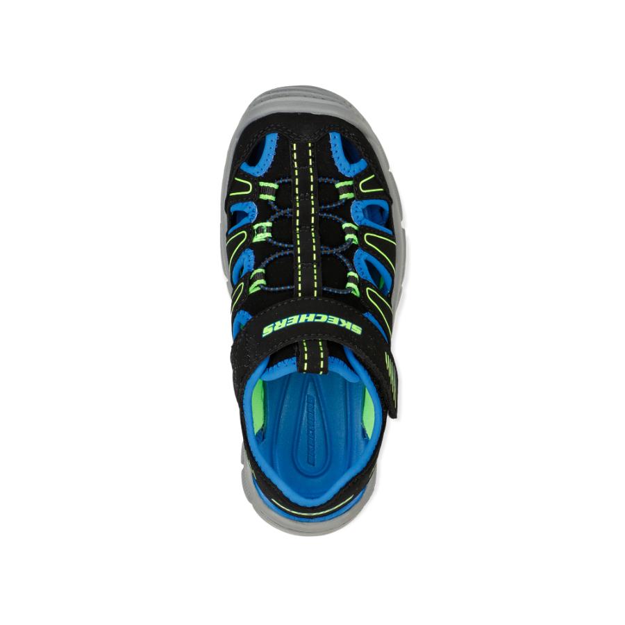 Sandalias Niño Skechers Relix Negro