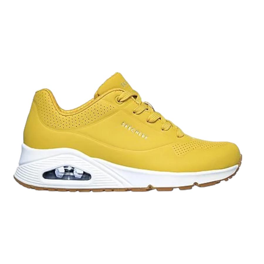 Zapatilla Urbana Mujer Skechers Uno-Stand On Air Amarillo