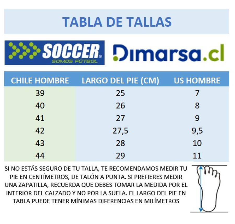 Zapato Fútbol Adulto Soccer S-33 Negro