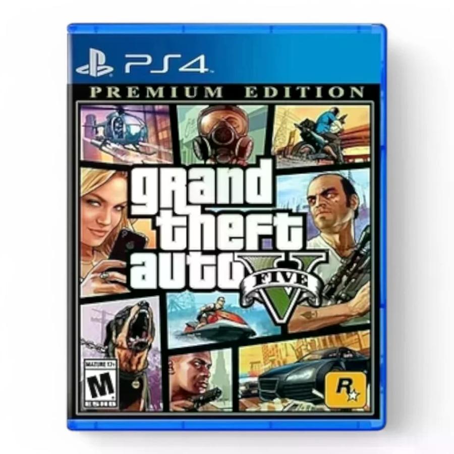 Juego PS4 GTA Gran Theft Auto V Premium Edition 