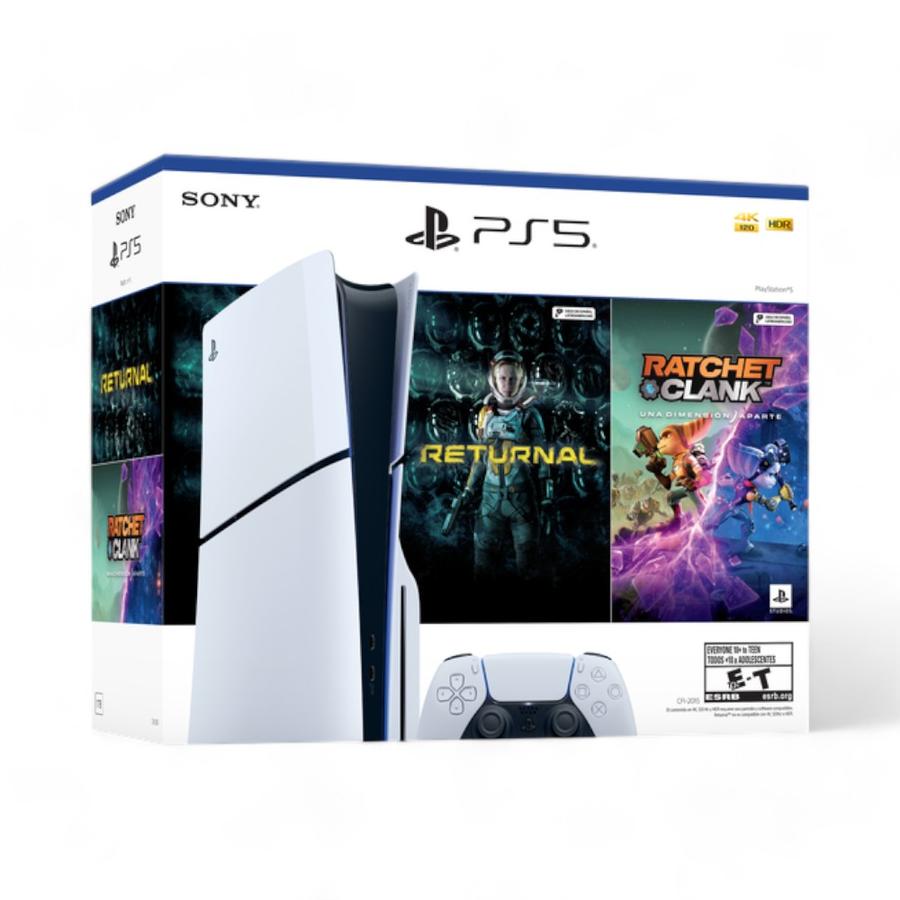 Consola Playstation 5 PS5 Slim Disco + Bundle 2 Juegos