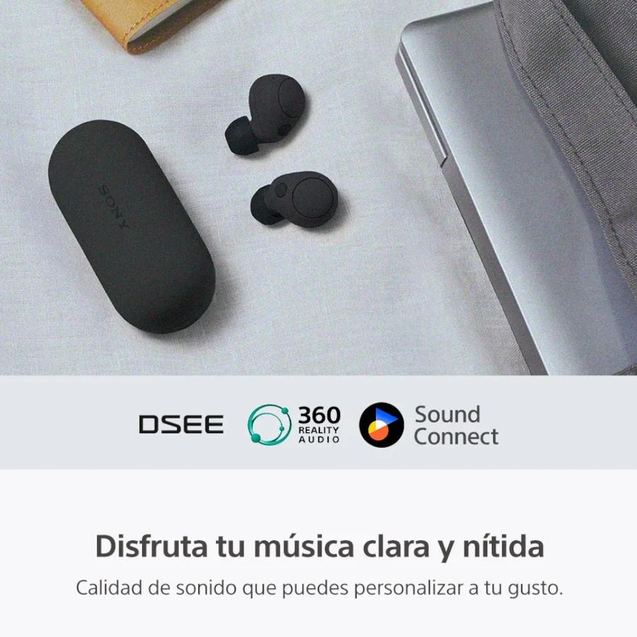 Audífonos Sony TW WF-C700N UC Noise Cancelling Negro