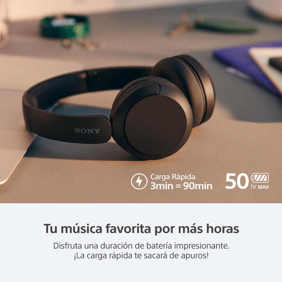 Audifono Bluetooth Sony Wh-Ch520 Negro