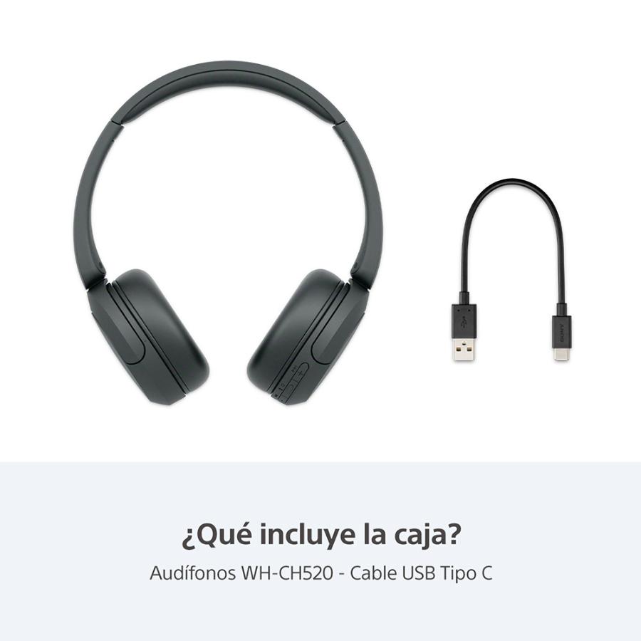 Audifono Bluetooth Sony Wh-Ch520 Negro