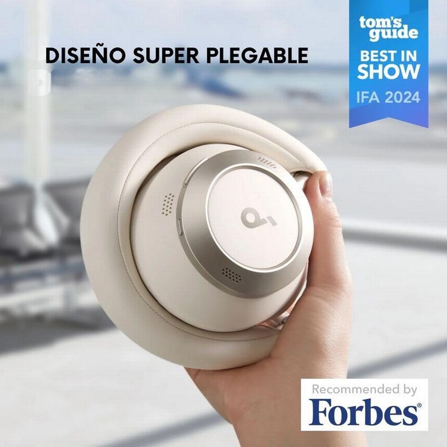Audífonos Soundcore Space Pro Noise Cancelling  Blanco