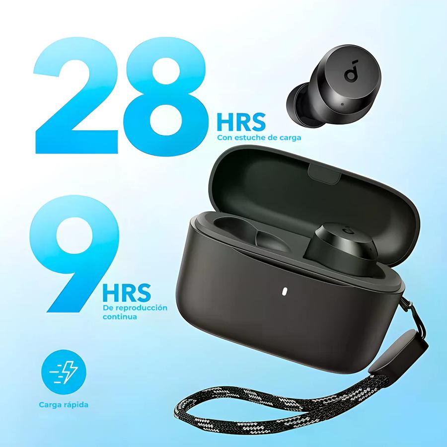 Audifonos Bluetooth Soundcore A25i True Wireless Negro