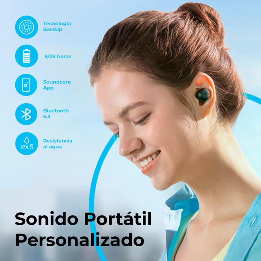 Audifonos Bluetooth Soundcore A25i True Wireless Blanco