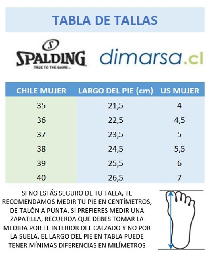 Zapatilla Urbana Mujer Spalding Gris