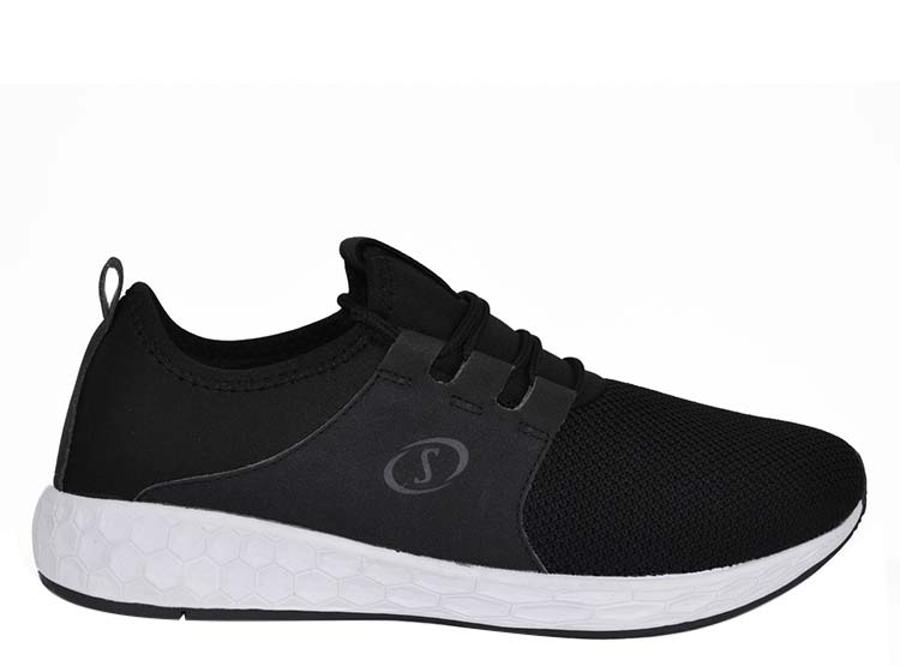Zapatilla Deportiva Spalding Hombre Negro