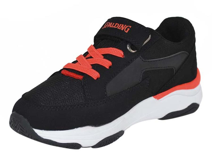 Zapatilla Urbana Niño Spalding Negro