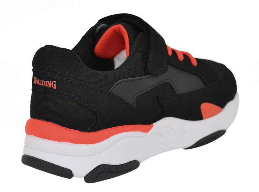 Zapatilla Urbana Niño Spalding Negro