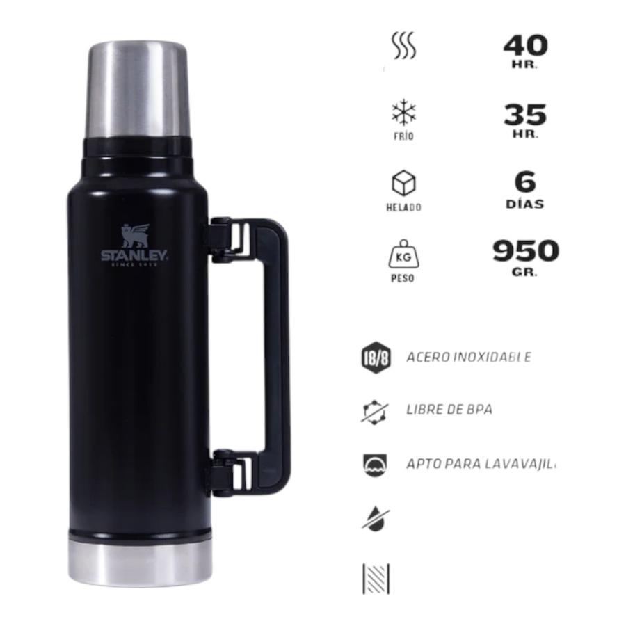 Termo Stanley Classic Negro 1.4 lt