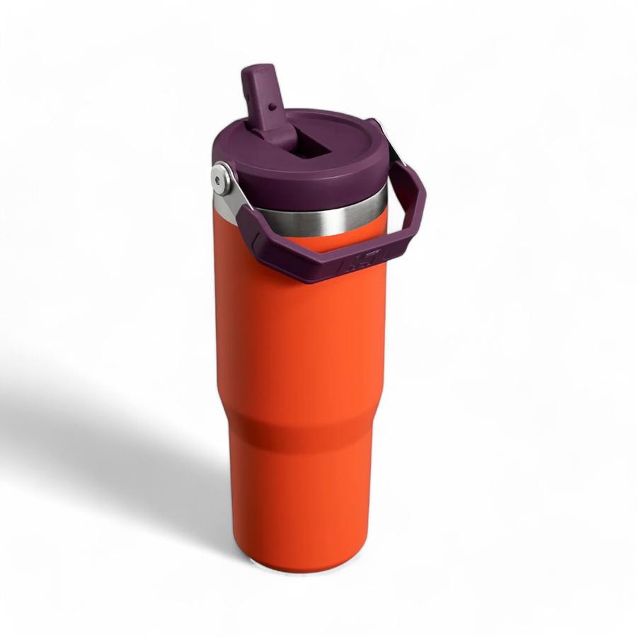Botella Térmica Stanley Flip Straw 887 Ml Naranjo