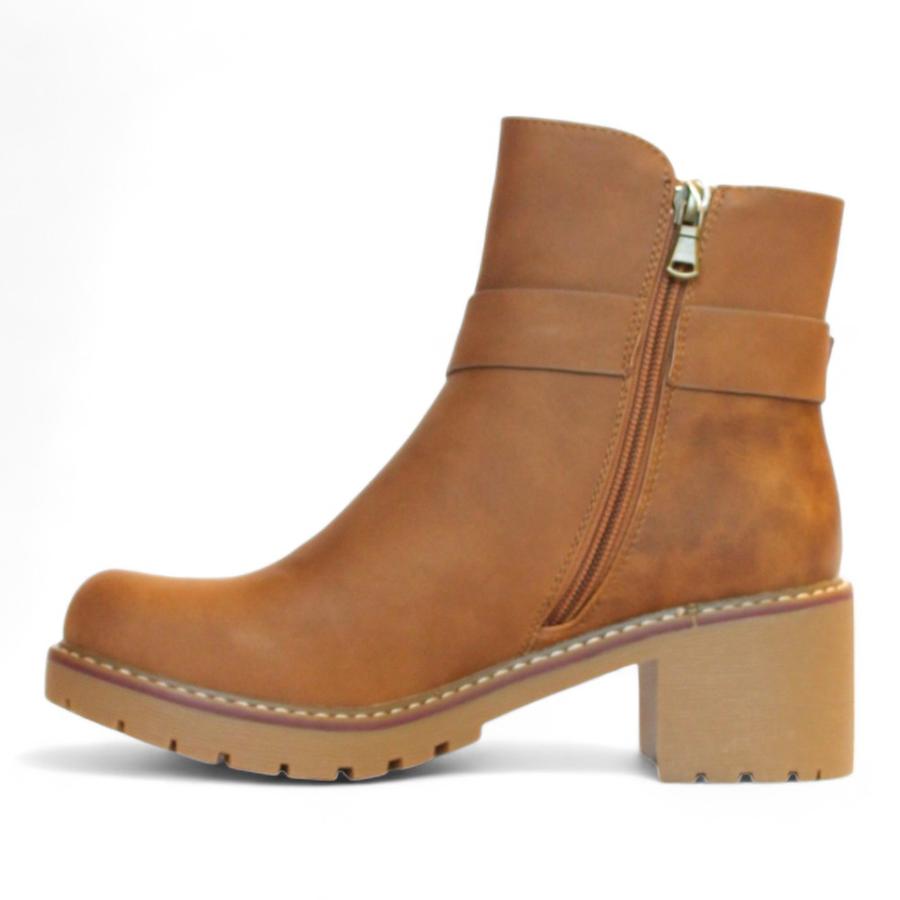 Botin Casual Mujer Steem land Lesna Camel