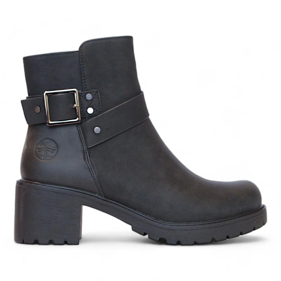 Botin Casual Mujer Steem land Lesna Negro