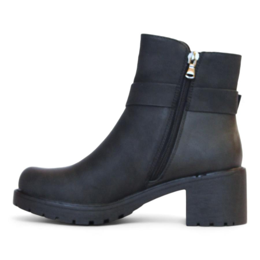 Botin Casual Mujer Steem land Lesna Negro