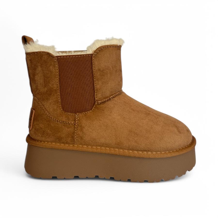 Botín Casual Mujer Alter Camel