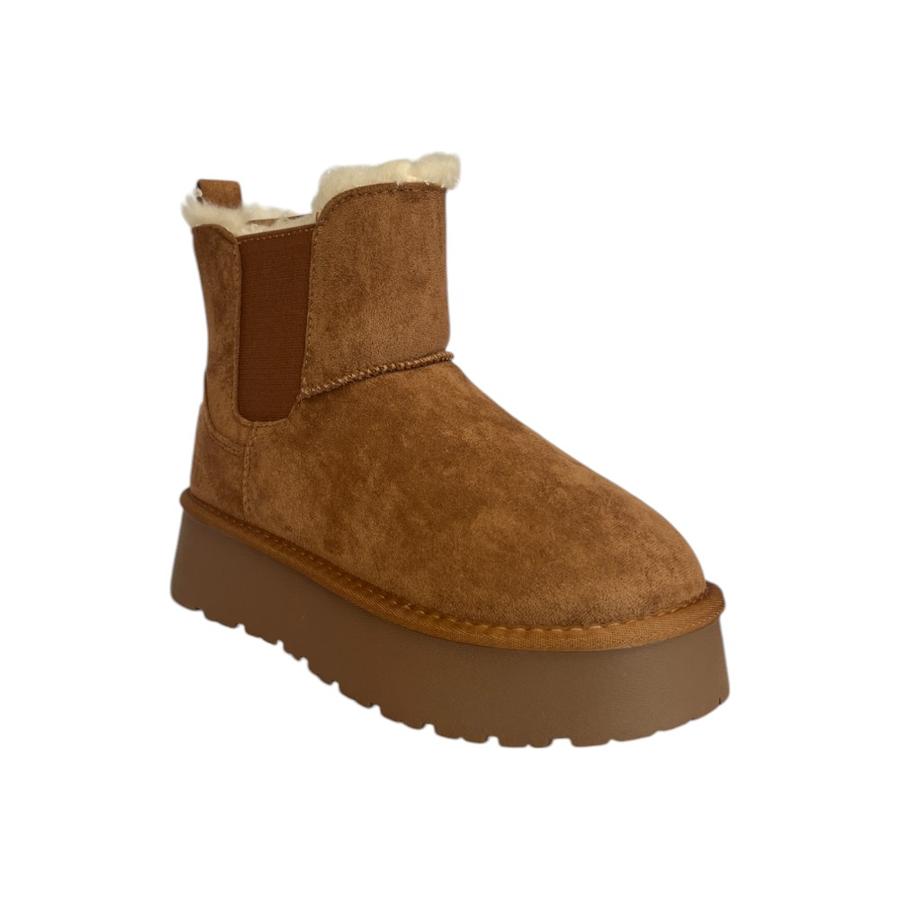 Botín Casual Mujer Alter Camel