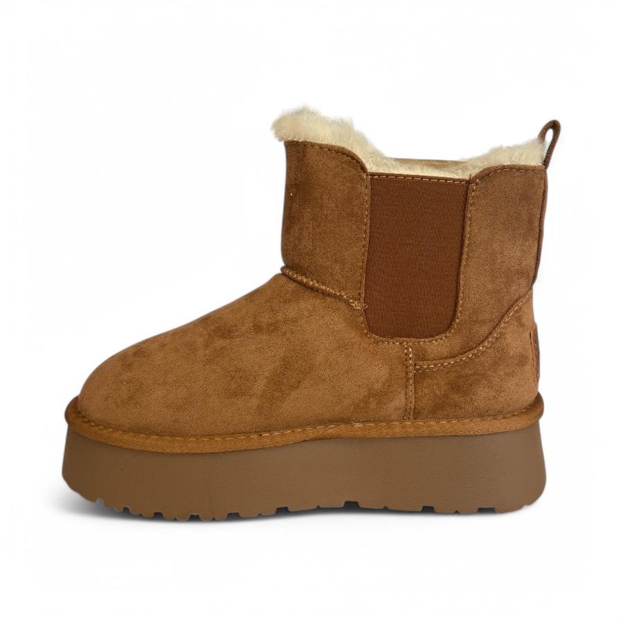 Botín Casual Mujer Alter Camel