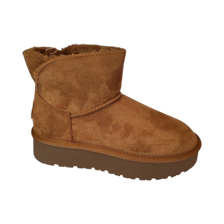 Botín Casual Mujer Luce Camel