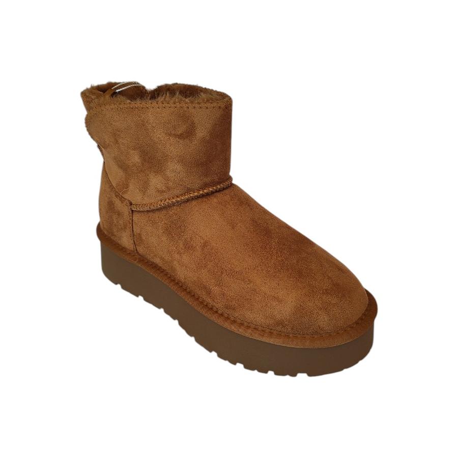 Botín Casual Mujer Luce Camel