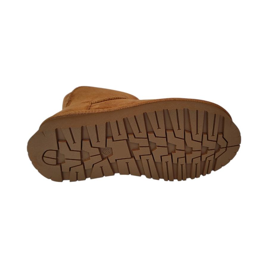 Botín Casual Mujer Luce Camel