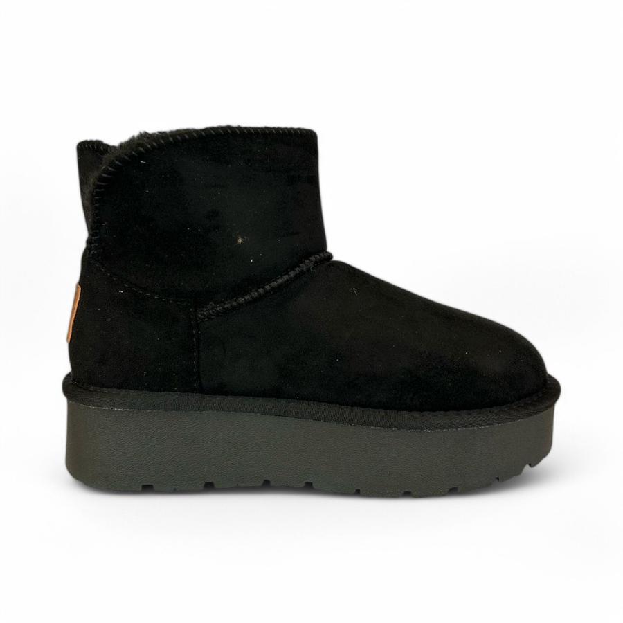Botín Casual Mujer Luce Negro