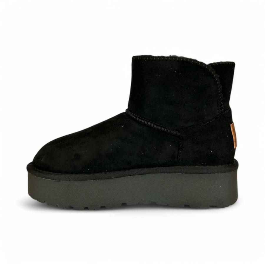Botín Casual Mujer Luce Negro
