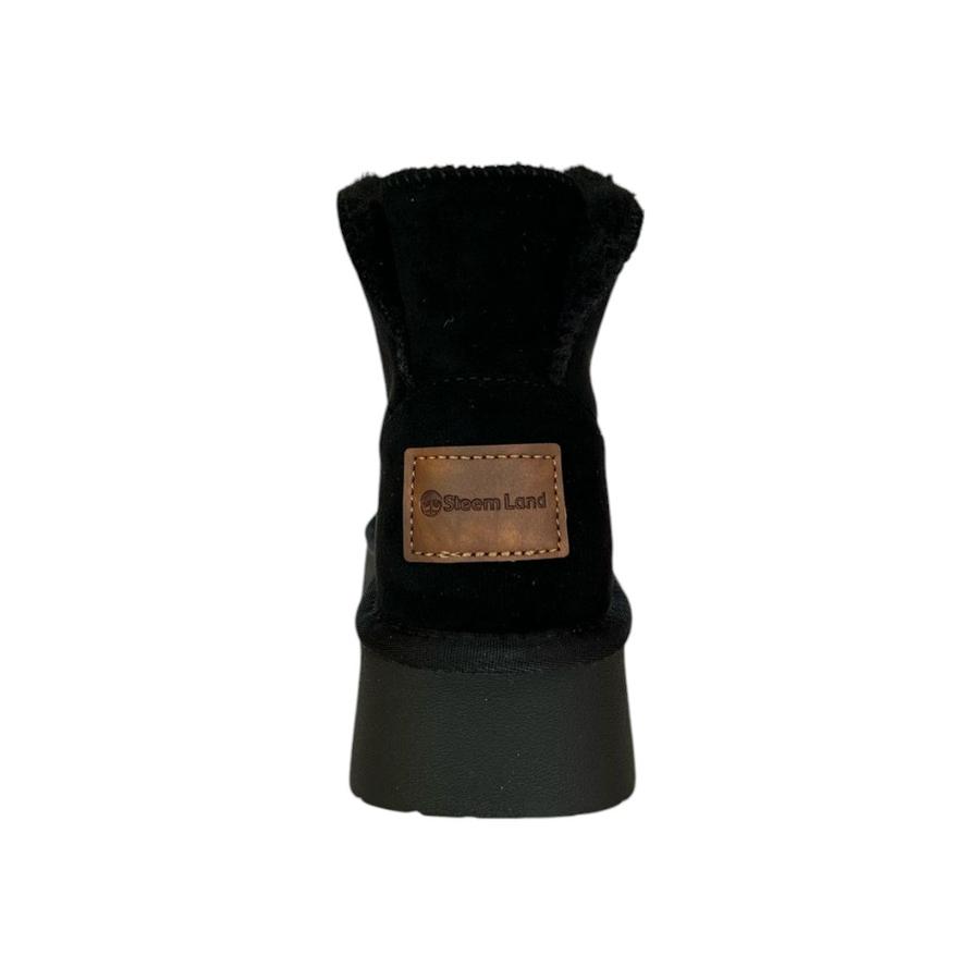 Botín Casual Mujer Luce Negro