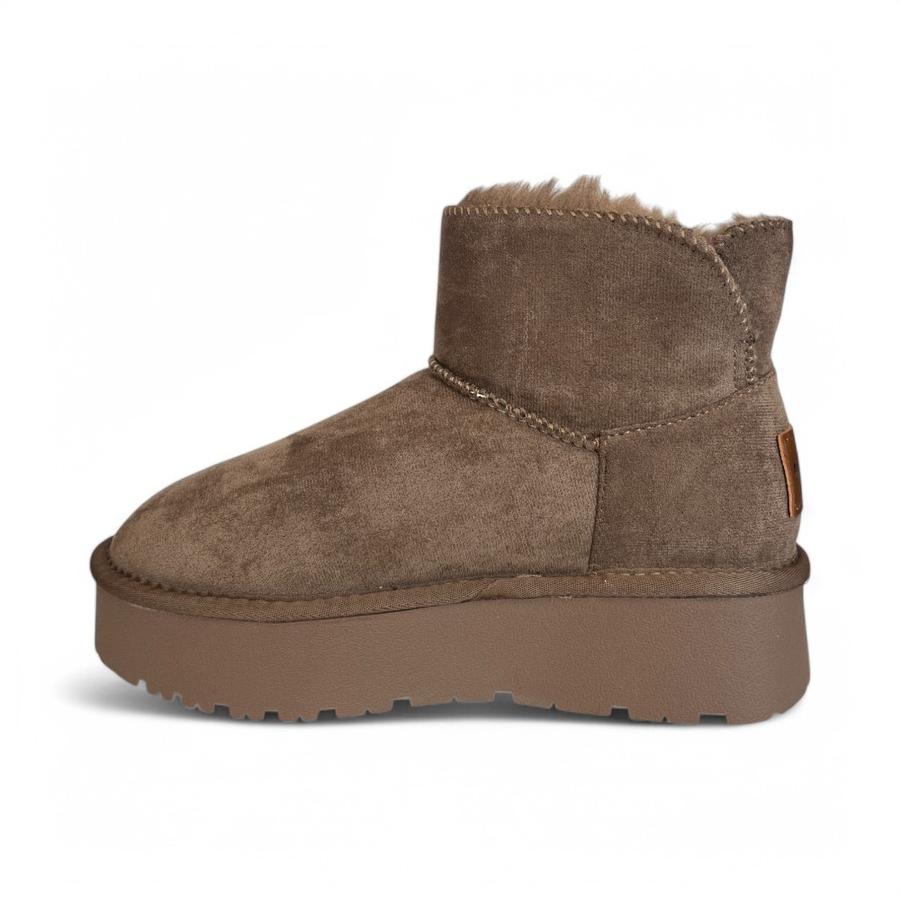 Botín Casual Mujer Luce Taupe