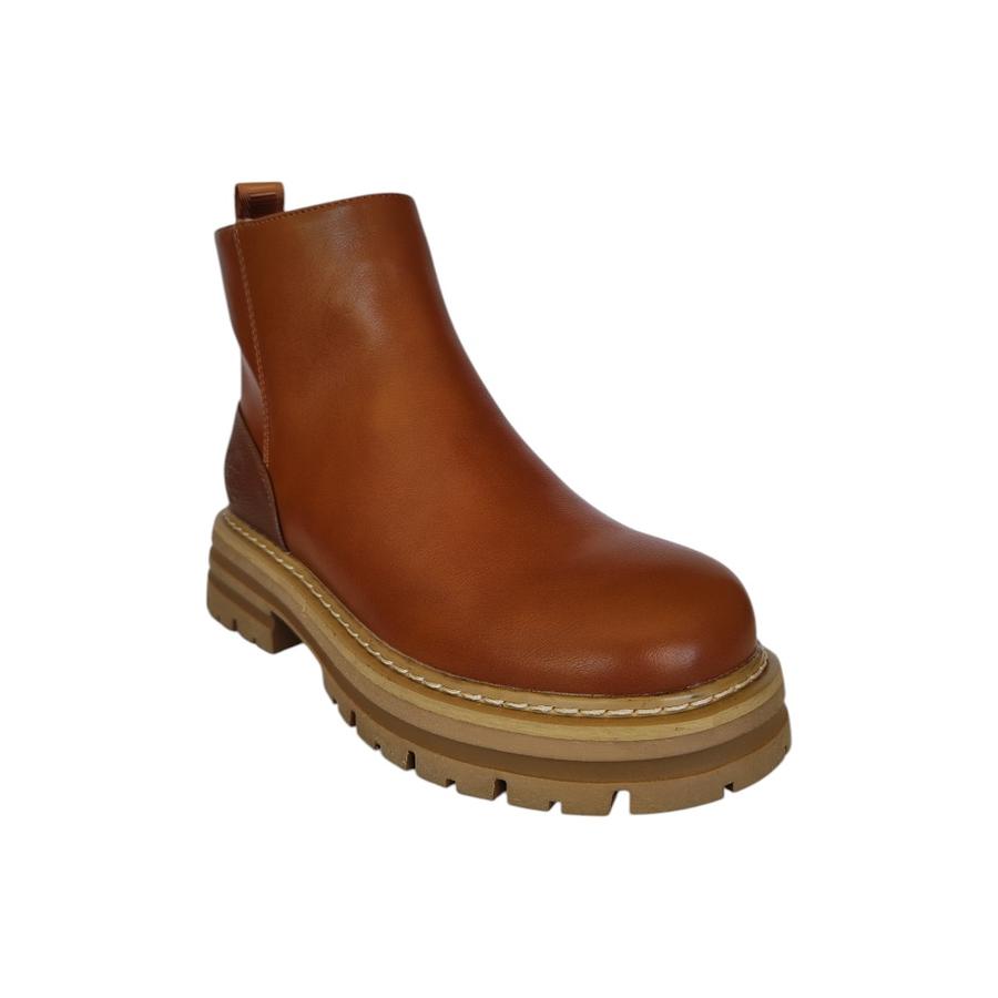 Botín Casual Mujer Pashi Camel