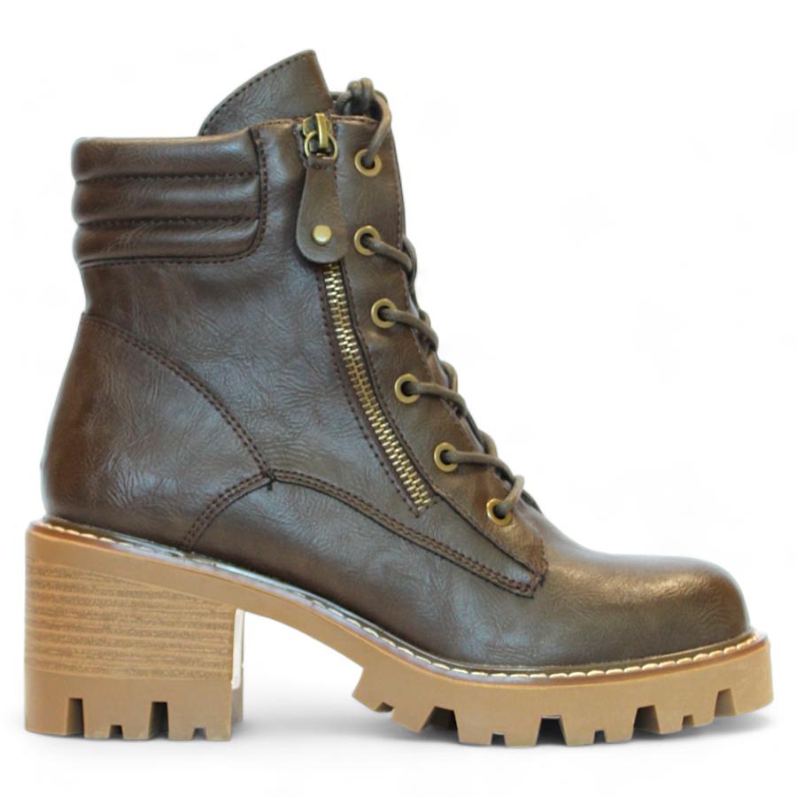 Botin Casual Mujer Steem land Bissu Café