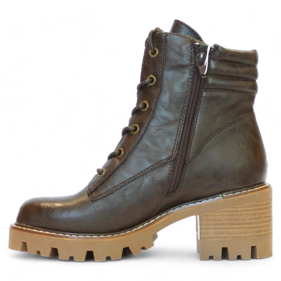 Botin Casual Mujer Steem land Bissu Café